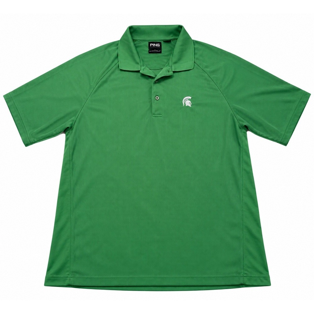 Michigan State Spartans x PING Polo Shirt Mens XL NCAA Football